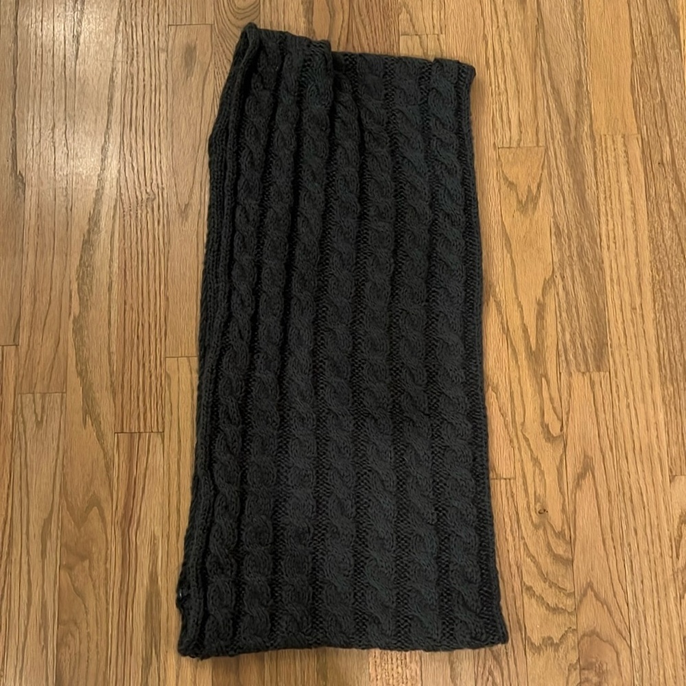 Cable Knit Infinity Scarf
